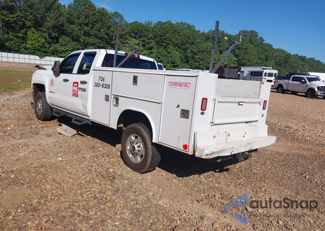 2018 Chevrolet Silverado Wt из США, поврежденный, VIN 1GB2KUEG4JZ134673